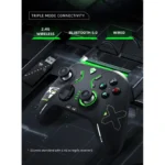 Machenike G6 Tri-Mode 三模遊戲 無線控制器 (2.4Ghz/Bluetooth/有線) - 白色 - Image 5