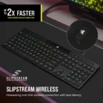CORSAIR K100 AIR Wireless Ultra-Thin Mechanical Gaming Keyboard (CHERRY MX ULTRA LOW) - Image 3