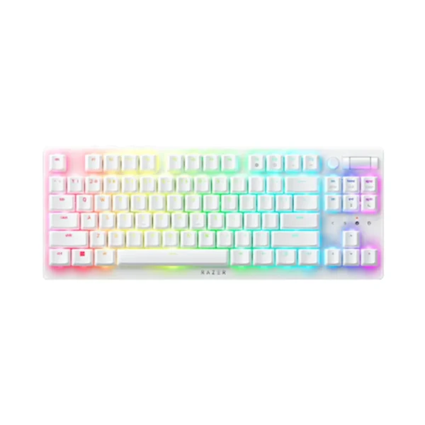 Razer DeathStalker V2 Pro Tenkeyless Wireless Low Profile Optical Gaming Keyboard White 無線光學機械鍵盤 - 紅軸