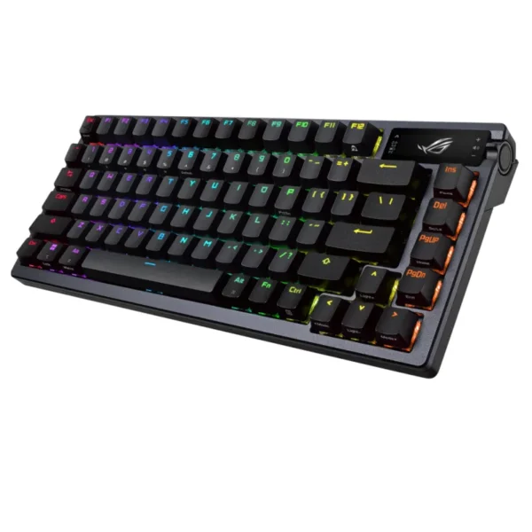 ASUS ROG Azoth NX 2.4 GHz SpeedNova OLED PBT 75% 無線機械自組遊戲鍵盤 - 紅軸