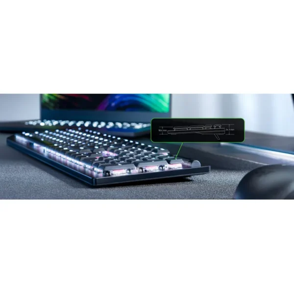 Razer DeathStalker V2 Low Profile 光學鍵盤 (Linear Red Switch)