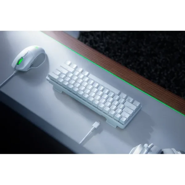 Razer Huntsman Mini - Clicky Optical Switch - US - Mercury 電競遊戲鍵盤