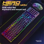 ZeroPlus GKM-76 Gaming Keyboard Combo Set