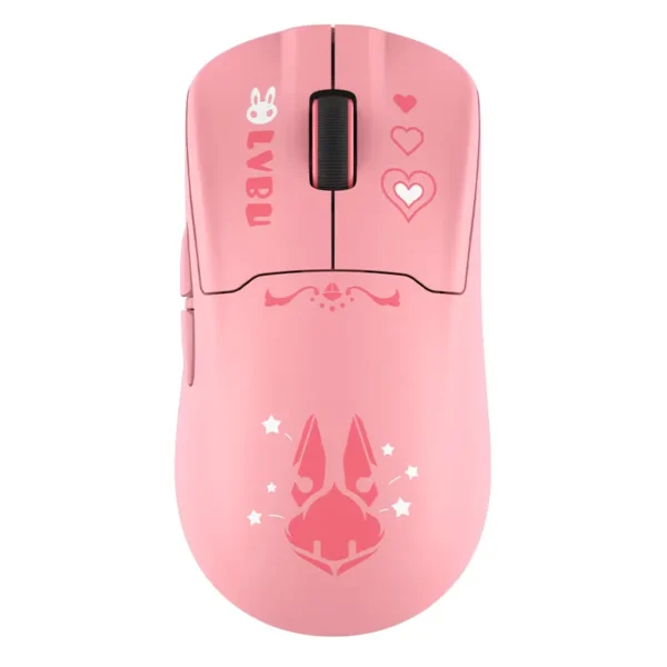 Valkyrie M1 Lvbu 4KHz 輕量化 滑鼠 - Pink 粉紅色